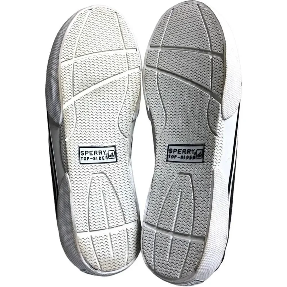 Sperry Top-Sider Gray Canvas Loafers